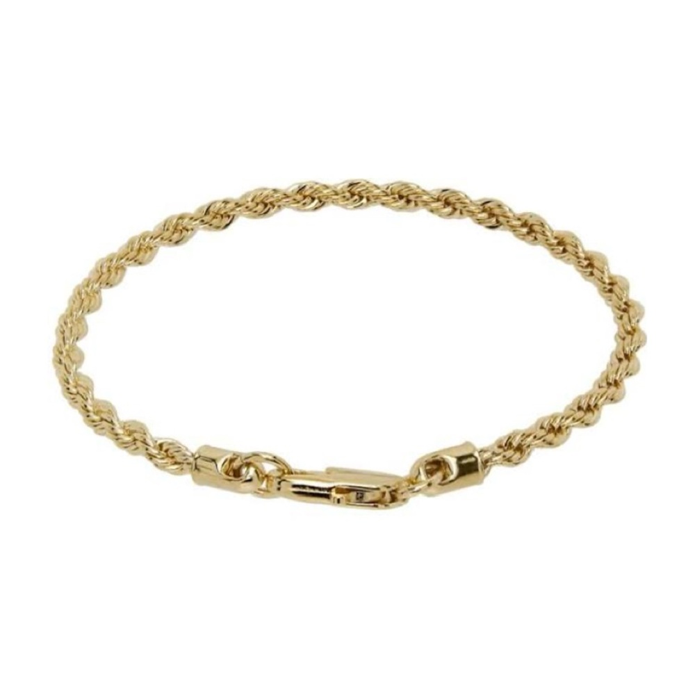 Laura Lombardi Brass Rope Bracelet